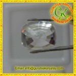 White Zircon Ratti-9.01(8.15ct) Govt.Lab Tested Natural Zircan Safed Swet